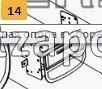 Панель средняя под магнитолу Foton 1069 1B18053500139